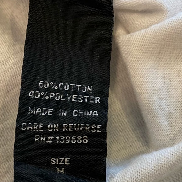 DIVISION Ombré Red to White T Shirt - Picture 3 of 3